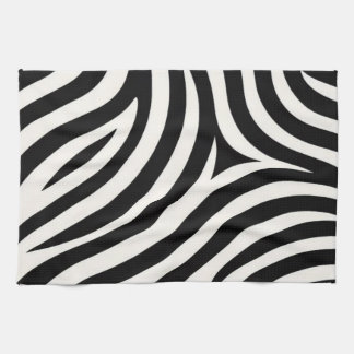 Zebra Stripes Moderne Printmedien Geschirrtuch