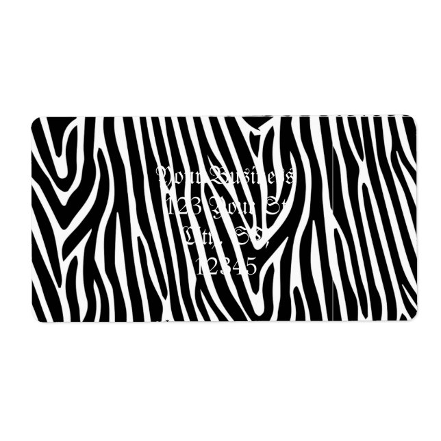 Zebra Stripes Muster Thunder_Cove (Vorne)