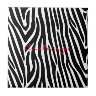 Zebra Stripes Muster Thunder_Cove Fliese