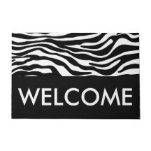 Zebra stripes Musterschwarzes u. -WEISS + Ihre