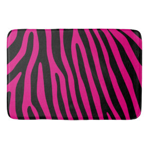 Zebra stripes pattern + your background & ideas badematte