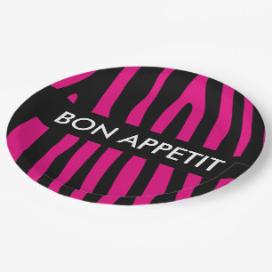 Zebra stripes pattern + your background & ideas pappteller