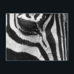 Zebra Stripes Postkarte<br><div class="desc">Eine trendige Zebrastreifen-Postkarte</div>