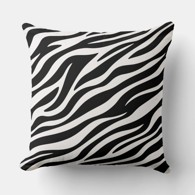Zebra Stripes Seamless Pattern Animal Print-60492 Kissen (Vorderseite)