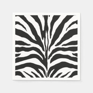 Zebra Stripes Serviette
