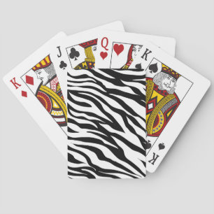 Zebra Stripes Spielkarten