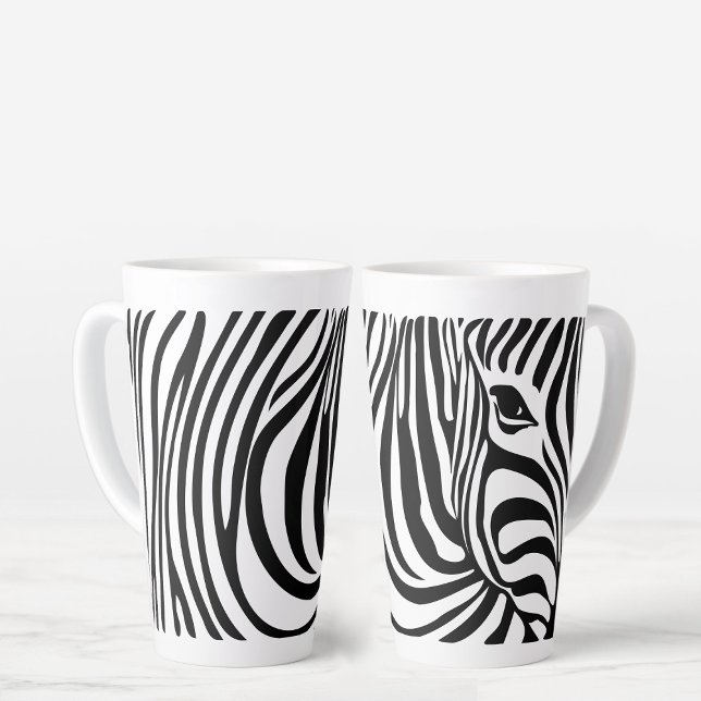 Zebra Stripes Zebra Cup Milchtasse (Von Creator hochgeladen)