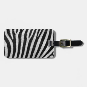 Zebra-strukturierter Gepäckanhänger