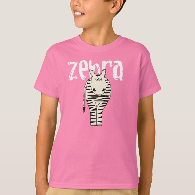 Zebra T-Shirt (Vorderseite)