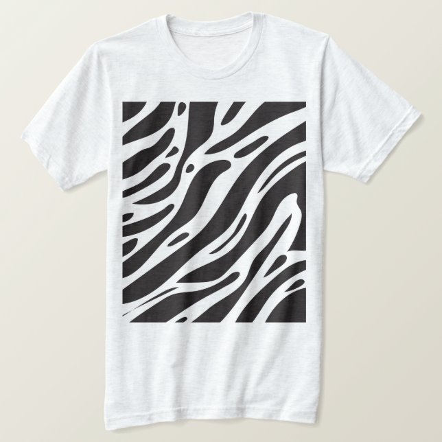 Zebra T-Shirt (Design vorne)