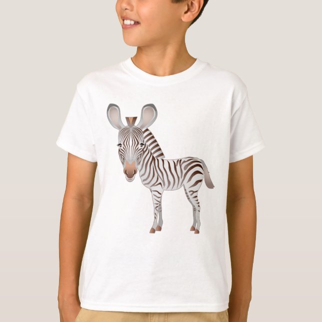 Zebra T-Shirt (Vorderseite)