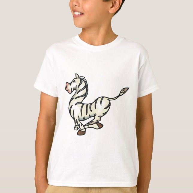 Zebra T-Shirt (Vorderseite)