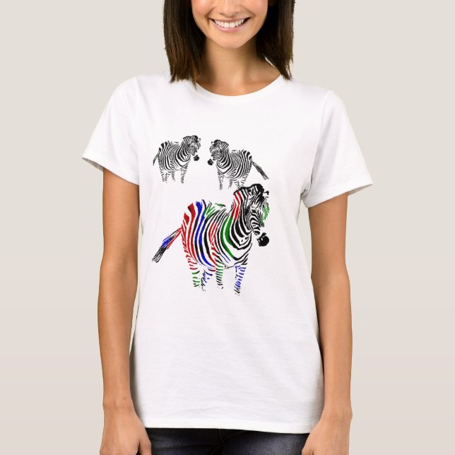 Zebra T-Shirt (Vorderseite)