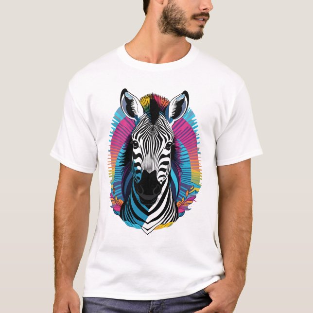 Zebra T-Shirt (Vorderseite)