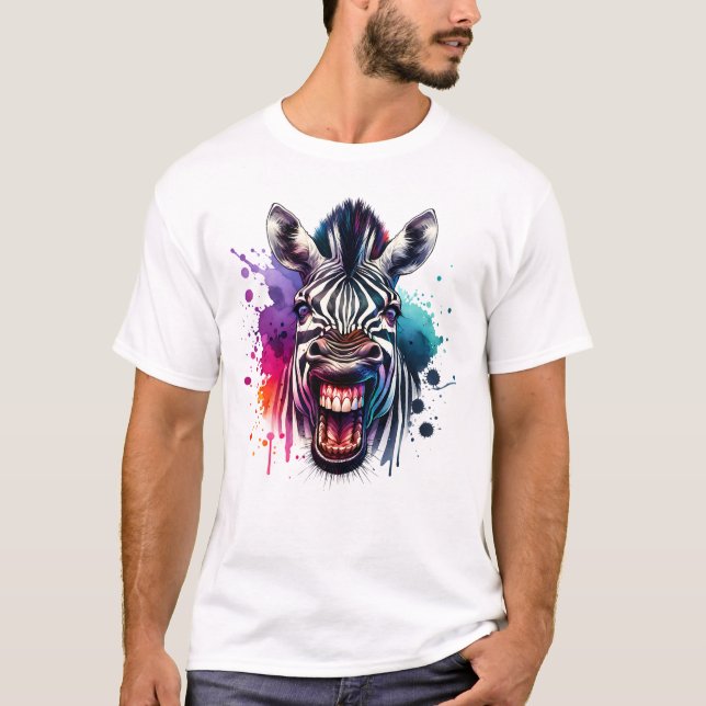 Zebra T-Shirt (Vorderseite)