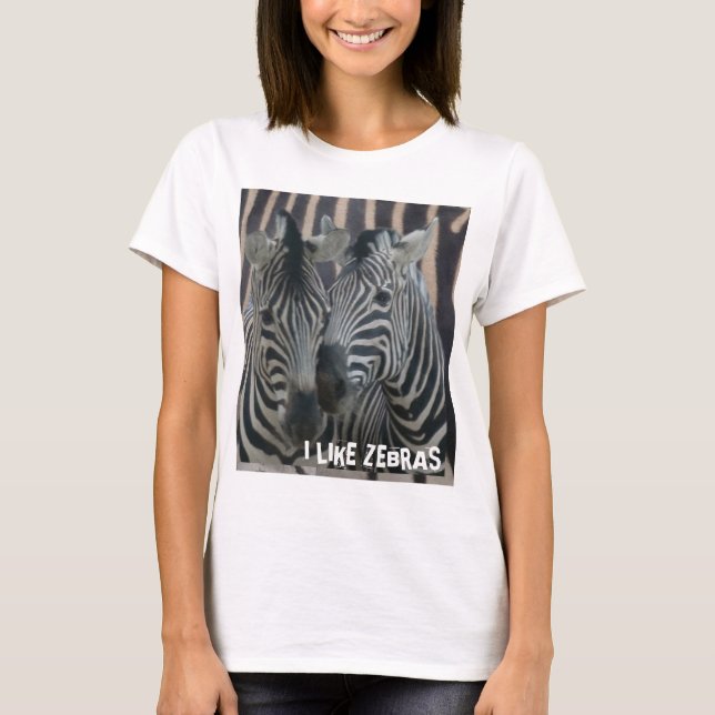 Zebra T-Shirt (Vorderseite)