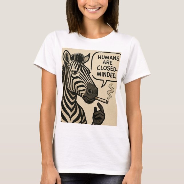 Zebra T-Shirt (Vorderseite)