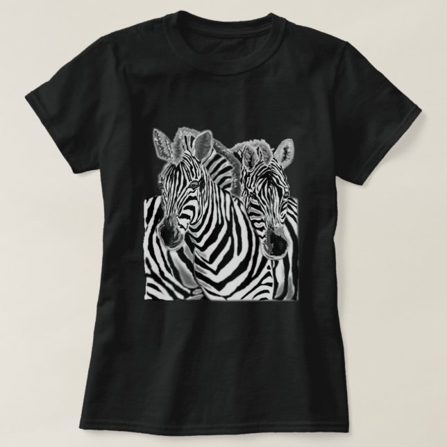 Zebra T - Shirt Gift (Design vorne)