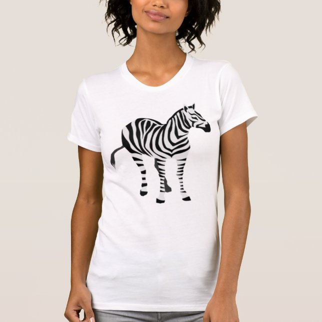 ZEBRA-T-SHIRT T-Shirt (Vorderseite)