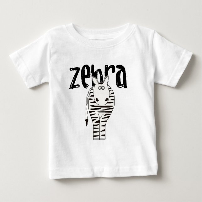 Zebra-T - Shirt und -Geschenke (Vorderseite)