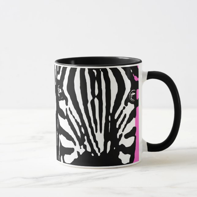 Zebra. Tasse (Rechts)