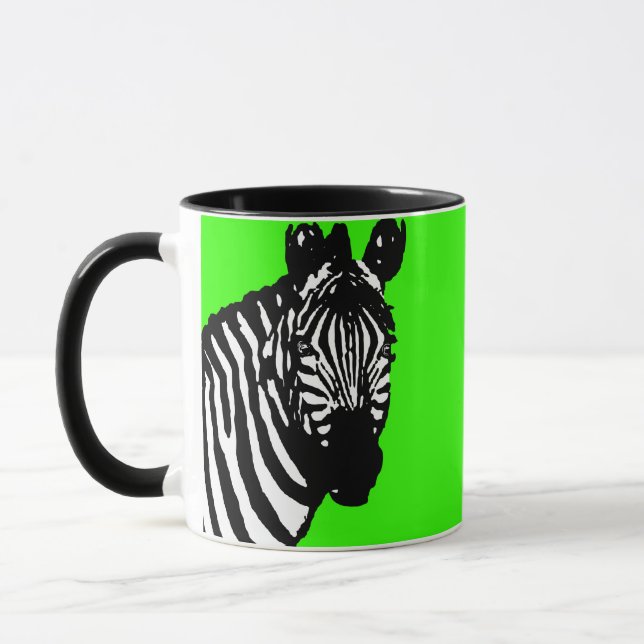 Zebra. Tasse (Links)