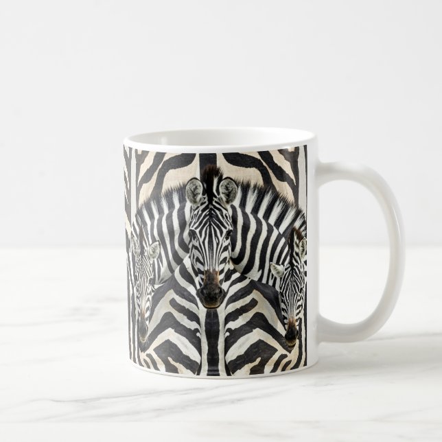 Zebra-Tasse Kaffeetasse (Rechts)