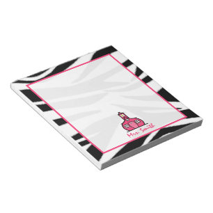 Zebra Teacher Notepad Notizblock