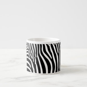 Zebra-Tierdruck Espressotasse