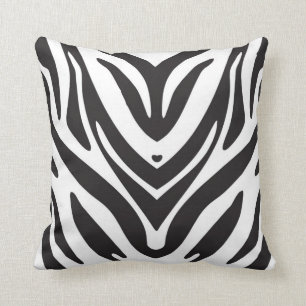 Zebra-Tierdruck-Wurfs-Kissen Kissen
