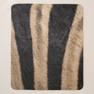 ZEBRA TIERDRUCKSTRIPE SHERPADECKE