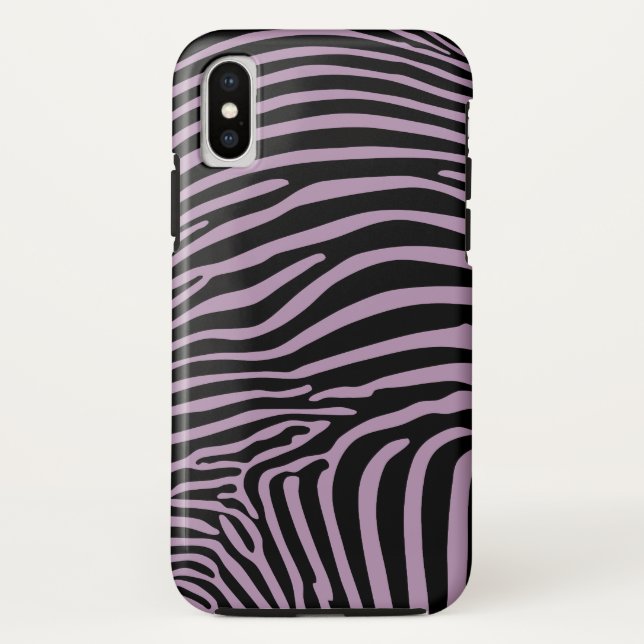 Zebra-Tierprint Case-Mate iPhone Hülle (Rückseite)
