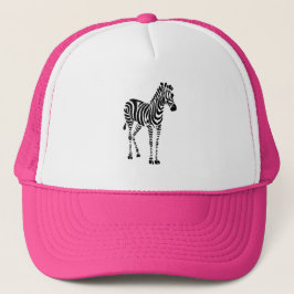 Zebra Trucker Hat Truckerkappe