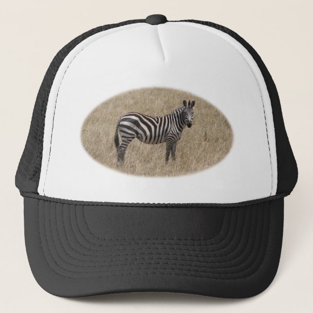 Zebra Truckerkappe (Vorderseite)