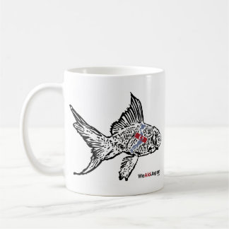 Zebra-u. Goldfisch-Tasse シマウマと金魚マグカップ Tasse