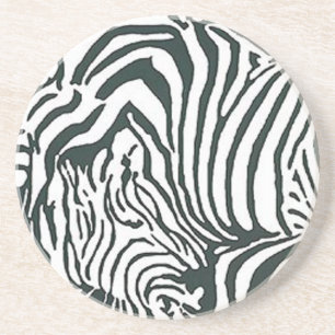Zebra-Untersetzer Sandstein Untersetzer