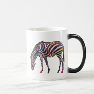 Zebra-verwandelnde Tasse