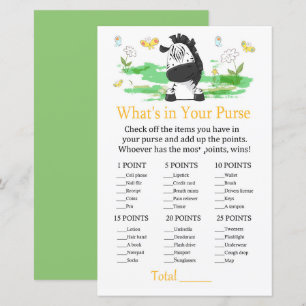 Zebra Was ist in deinem Handyspiel?