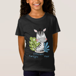 Zebra - weitsichtig - Erziehende Kinder T-Shirt