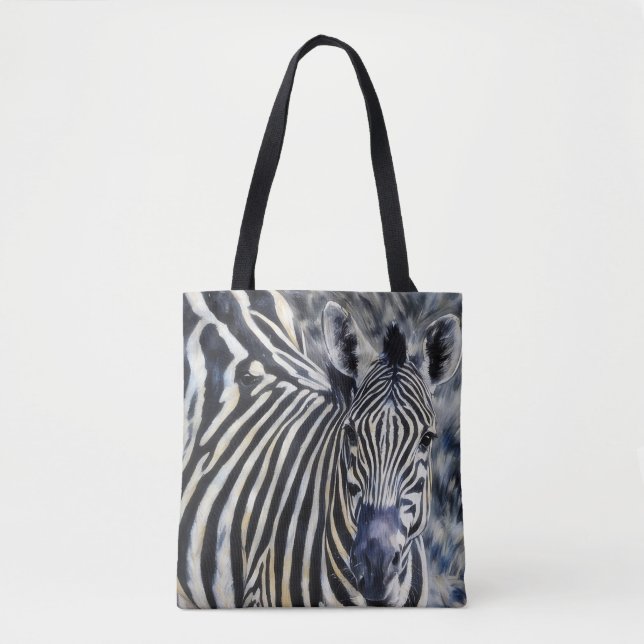 Zebra Wild Animal Nature Tote Bag (Vorderseite)
