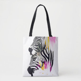 Zebra Wild Nature Animal Colors Malerei