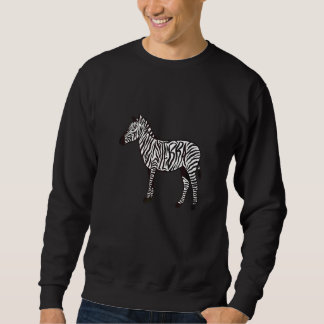 Zebra Wilde Tiere 1 Sweatshirt