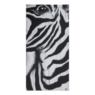 Zebra Wildlife African Plains Original Art Fotodruck