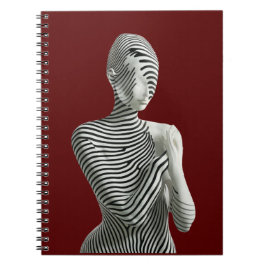Zebra Woman Notizblock