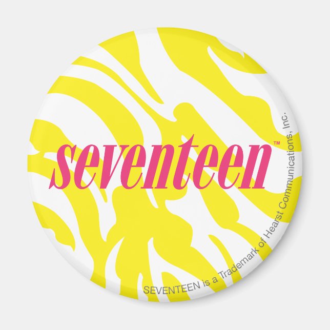 Zebra Yellow Magnet (Vorne)