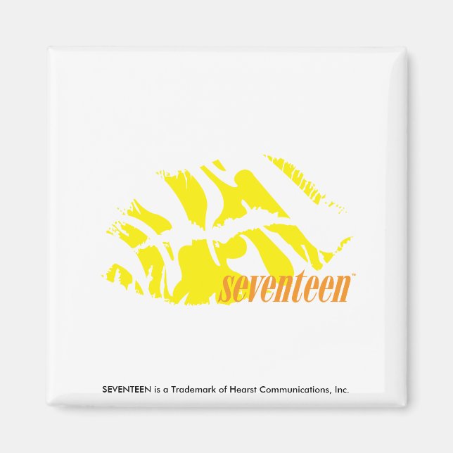 Zebra Yellow Magnet (Vorne)