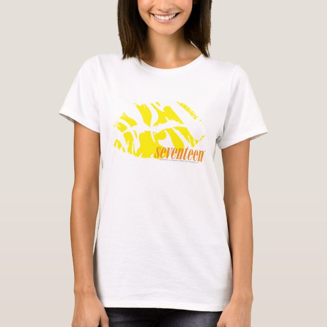 Zebra Yellow T-Shirt (Vorderseite)