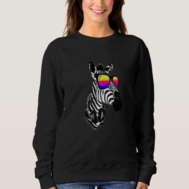 Zebra Zebra Kids Zebra Girl Zebra Zebra Sweatshirt (Vorderseite)