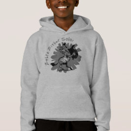 Zebra Zither Solo! Hoodie