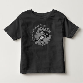 Zebra Zither Solo! Kleinkind T-shirt